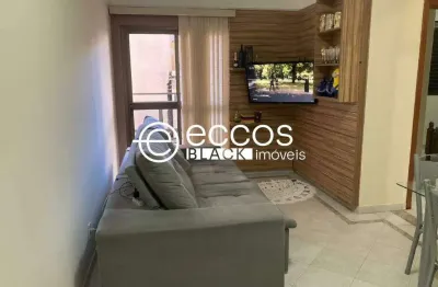 Apartamento à venda, 2 quartos, 1 suíte, 1 vaga, santa mônica - uberlândia/mg