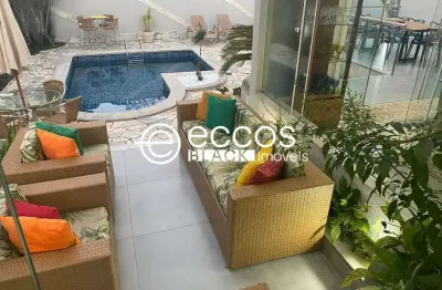 Casa em condomínio à venda, 5 quartos, 5 suítes, 4 vagas, nova uberlândia - uberlândia/mg