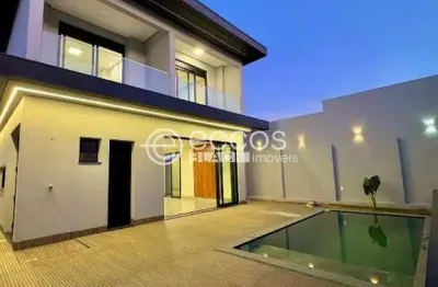 Casa em condomínio à venda, 4 quartos, 4 suítes, 4 vagas, granja marileusa - uberlândia/mg