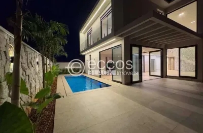 Casa em condomínio à venda, 4 quartos, 4 suítes, 4 vagas, granja marileusa - uberlândia/mg