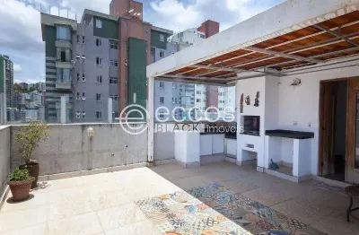 Cobertura à venda, 2 quartos, 1 suíte, 2 vagas, buritis - belo horizonte/mg