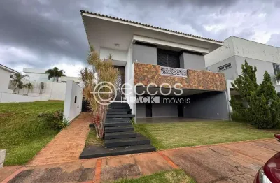 Casa em condomínio para aluguel, 3 quartos, 3 suítes, 3 vagas, gávea - uberlândia/mg