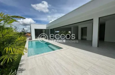 Casa em condomínio à venda, 5 quartos, 5 suítes, 6 vagas, nova uberlândia - uberlândia/mg