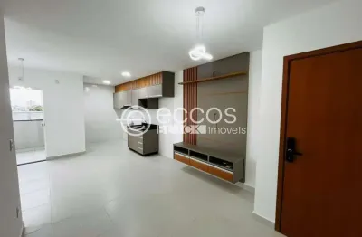 Apartamento para aluguel, 2 quartos, 1 suíte, 1 vaga, santa mônica - uberlândia/mg