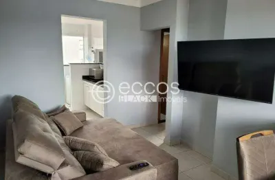 Apartamento para aluguel, 2 quartos, 1 suíte, 1 vaga, santa mônica - uberlândia/mg