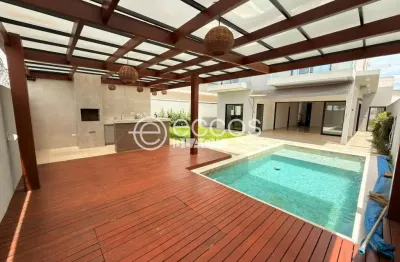 Casa em condomínio para aluguel, 3 quartos, 1 suíte, 4 vagas, laranjeiras - uberlândia/mg