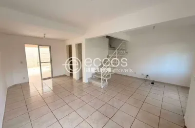 Casa em condomínio para aluguel, 3 quartos, 1 suíte, 2 vagas, jardim karaíba - uberlândia/mg