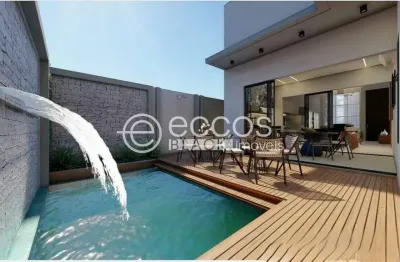 Casa em condomínio à venda, 3 quartos, 3 suítes, 2 vagas, Estância dos Ipês - UBERABA/MG