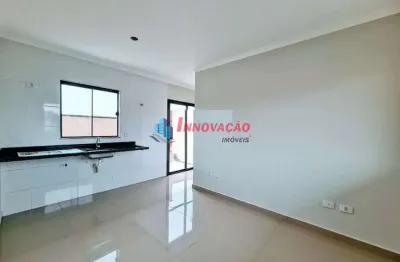 Apartamento novo ultimo andar para venda no bairro vila nivi, 2 quartos, amplo quintal e 60 m²