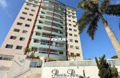 Apartamento no edifício pharol do porto – centro de navegantes