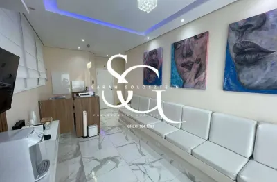 Sala comercial dividida em 2 salas de dentista e uma recepção