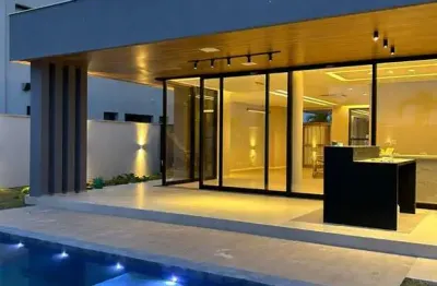 Casa em condomínio fechado com 4 quartos à venda na alameda andorinhas, jacuhy, serra, 314 m2 por r$ 2.900.000