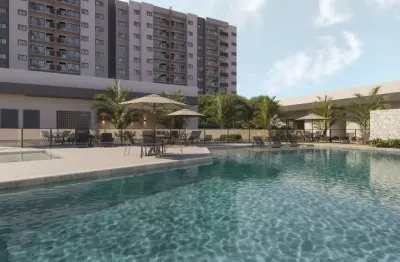 Apartamento com 3 quartos à venda na rua henrique mendonça martins rato, sn, fátima, serra, 74 m2