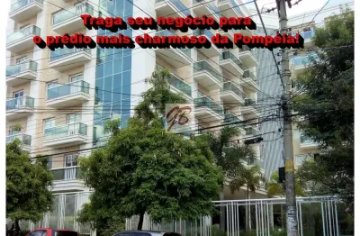 Sala Comercial de Alto Padrão para Locação em Perdizes, São Paulo-SP: 39m² de área divididos em 2 salas.