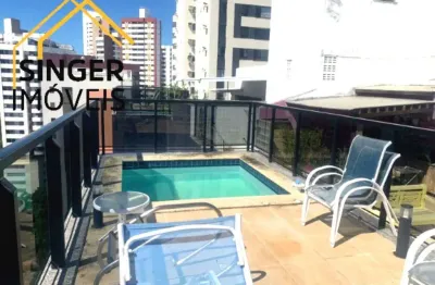 Apartamento cobertura linear, 3 quartos (2 suítes) 3 vagas, piscina, espaço gourmet, infraestrutura de lazer > p/ venda > pituba  > salvador/ba