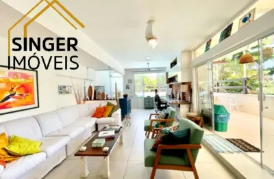 Aptº cobertura duplex, 3 dormitório (1 suíte), escritório, 202 m², varanda gourmet, piscina com deck, 3 vagas de garagem, box, excelente localização