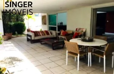 Belíssima e impecável casa em condomínio, à venda em salvador-ba: 3 quartos, 3 suítes, 2 salas amplas e 532 m² no caminho das árvores. confira!