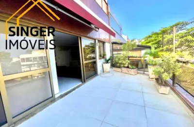 Confortável e espaçosa cobertura duplex no jardim oceânico: 4 quartos (4 suítes), 5 banheiros, 4 vagas de garagem, 421m², piscina, sauna, área gourmet