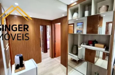 Cobertura duplex, 'porteira fechada', 4 quartos (3 suítes), 210 m², vista mar, 3 vagas, closet, recém reformado, dependência, infraestrutura completa