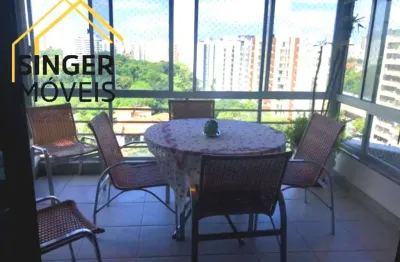 Apartamento à venda > itaigara, ssa/ba: 3 quartos (1 suíte), sala ampla, varanda, nascente, bem ventilado, andar alto, 3 banheiros, 2 vagas, 154 m².
