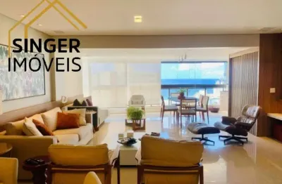 Lindo apartamento à venda > jd. armação > ssa/ba: 3 suítes, sala ampla, lavabo, varanda com churrasqueira, dependência, 4 vagas, área lazer e piscinas