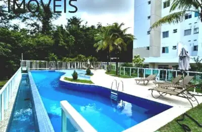 Apartamento à venda > alphaville i > salvador-ba: 2 quartos (1 suíte), ampla sala, varanda, nascente, 3 banheiros, 1 vaga grande de garagem, 80,00 m²