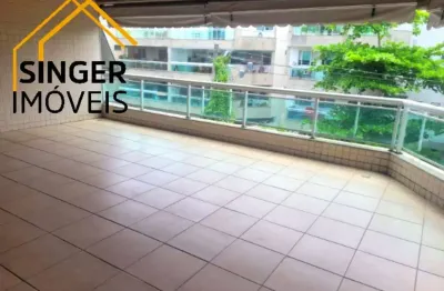 Belíssimo Apartamento 3 Quartos (1 Suíte), Ampla sala em 2 ambientes, Varandão, 2 Vagas de Garagem, 3 Banheiros, Recreio dos Bandeirantes, Rio/RJ