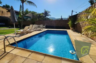 Casa colonial á venda, 5 quartos, piscina, área gourmet, edícula, 5 vgas - taquara
