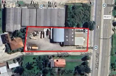 Barracão / galpão / depósito à venda na rodovia setor de vendas, roça grande, colombo por r$ 4.080.000
