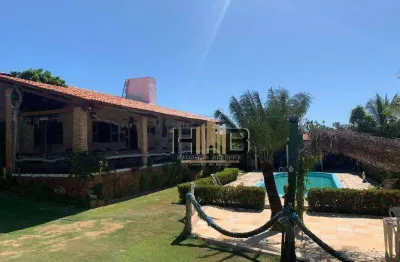 Pousada na praia do diogo com vista mar - com 15 dormitórios à venda, 980 m² por r$ 2.500.000 - praia do diogo - beberibe/ce