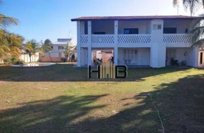 Casa duplex com piscina alugar por diária - casa com 6 suítes para alugar, 350 m² por r$ 1.250,00 - marina do morro branco - beberibe/ce