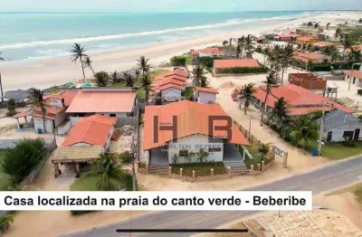 Casa na prainha do canto verde com 3 dormitórios à venda, 350 m² por r$ 450.000 - paripueira - beberibe/ce