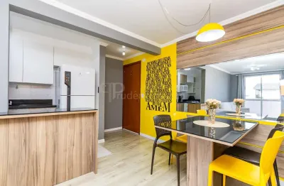 Apartamento 2 quartos e 1 vaga, com móveis planejados à venda em pinhais 50m2