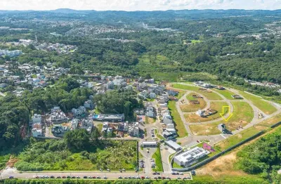 Terreno em condomínio fechado à venda na Rua Irma Schreiner Maran, 505, Santa Cândida, Curitiba