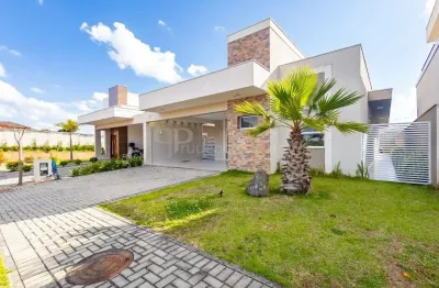 Casa terrea mobiliada no melhor condominio de campo largo - 4 dormitórios