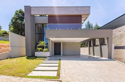 Linda casa no melhor condomínio de campo largo 4 dormitórios, sendo 3 suítes