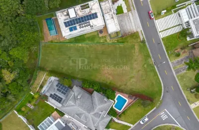 Terreno à venda fundo para mata, alphaville graciosa pinhais - pr