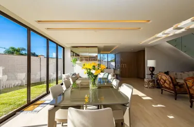 Linda casa vista parque no alphaville graciosa, pinhais - pr