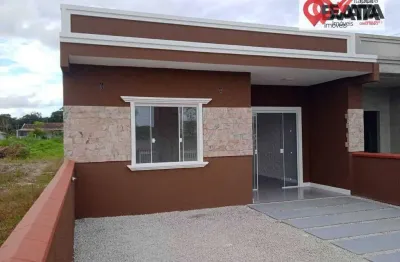 Casa com 3 dormitórios à venda, 90 m² por r$ 390.000,00 - volta ao mundo i - itapoá/sc