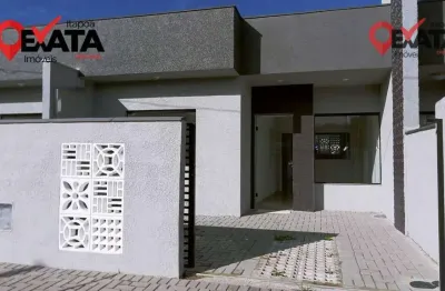 Casa com 2 dormitórios à venda, 43 m² por r$ 245.000,00 - cambiju - itapoá/sc