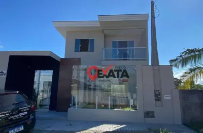 Sobrado alto padrão com 4 dormitórios à venda, 23 m² por r$ 1.290.000 - jardim perola do atlântico - itapoá/sc