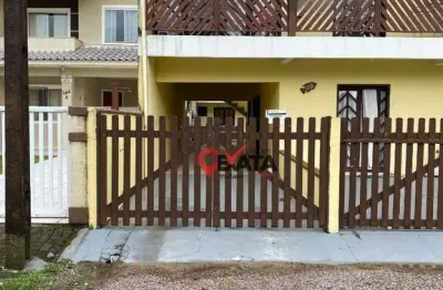 Sobrado com 2 dormitórios para alugar por r$ 1.650,00/mês - brasília - itapoá/sc