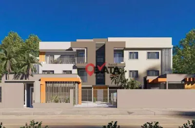 Apartamento com 2 dormitórios à venda, 57 m² por r$ 429.027,50 - jardim da barra - itapoá/sc