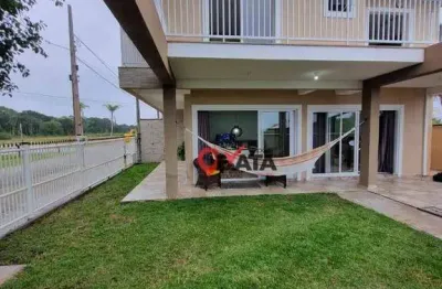Sobrado vista mar com 3 dormitórios à venda, 116 m² por r$ 850.000 - rosa dos ventos - itapoá/sc