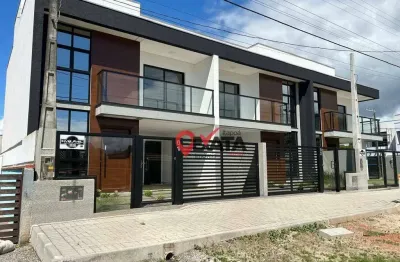 Sobrado com 4 dormitórios à venda, 107 m² por r$ 981.500,00 - rainha do mar - itapoá/sc