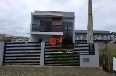 Sobrado com 3 dormitórios à venda, 125 m² por r$ 699.000,00 - jardim perola do atlântico - itapoá/sc