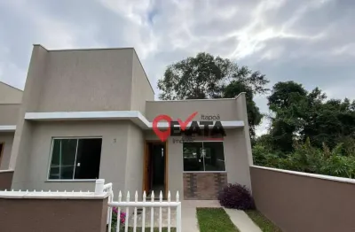 Casa com 2 dormitórios à venda, 46 m² por r$ 265.000,00 - brandalize - itapoá/sc