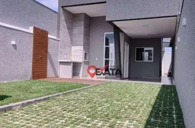 Casa com 3 dormitórios à venda, 90 m² por r$ 680.000,00 - jardim da barra - itapoá/sc