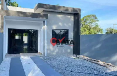 Casa com 2 dormitórios à venda, 55 m² por r$ 320.000,00 - praia dos veleiros - itapoá/sc