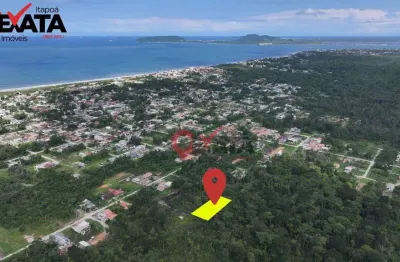 Terreno à venda, 192 m² por r$ 60.000,00 - praia das palmeiras - itapoá/sc